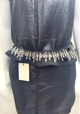 Beymen Crystal Embellished Belt / Collar Size 2